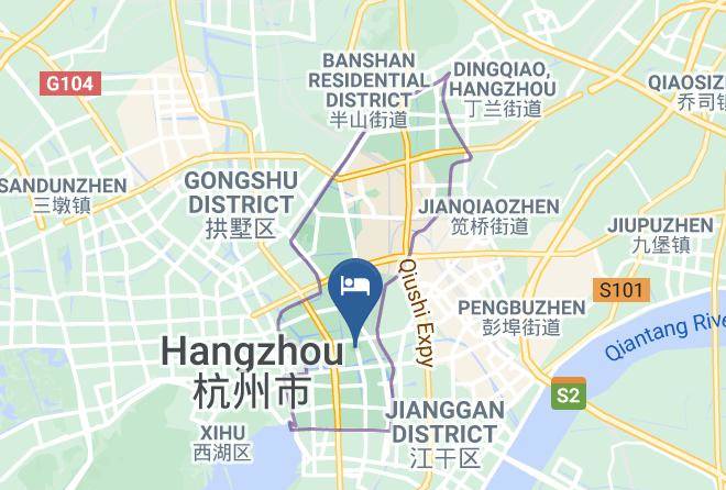 Hangzhou - Peace Hotel Hangzhou Maps