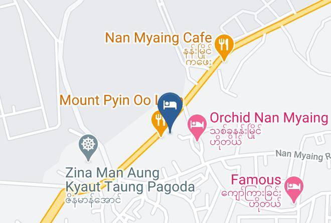 Pyinoolwin - Peace Land Hotel Maps