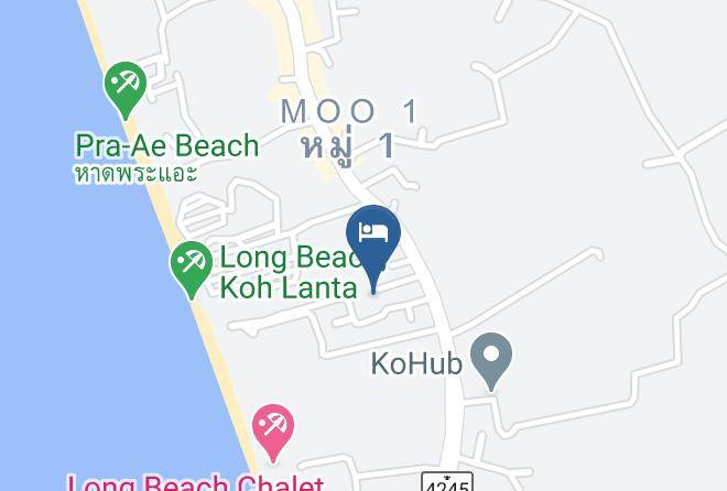Amphoe Ko Lanta - Peaceful Resort Maps