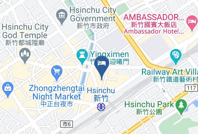 Hsinchu City - Golden Swallow Hotel Maps