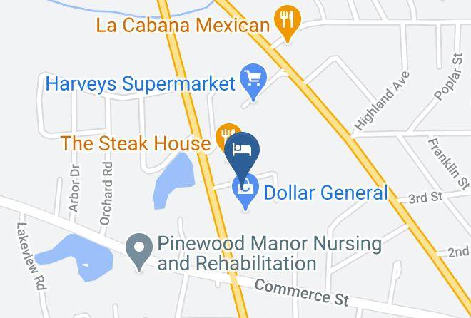 Pulaski - Peach State Inn & Suites Maps