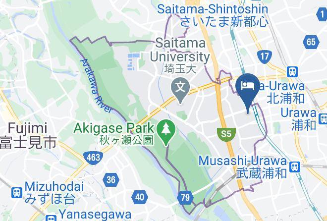 Saitama City Sakura Ward - Peacock Hill Maps