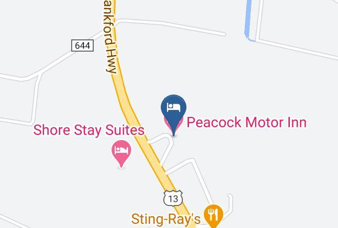 Northampton - Peacock Motor Inn Maps