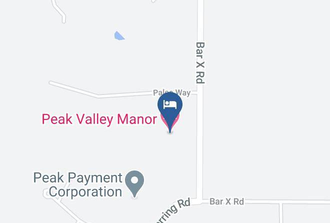 El Paso - Peak Valley Manor Maps