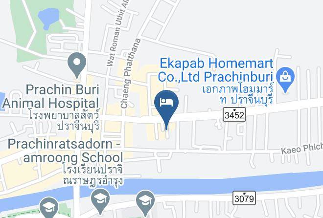 Amphoe Mueang Prachin Buri - Peamsuk Sweet Hotel Maps