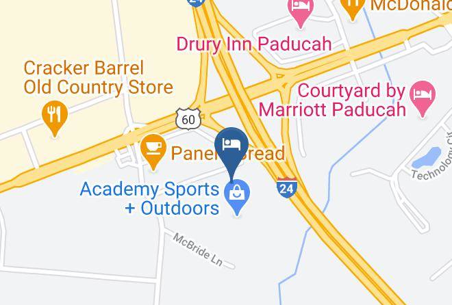 Mccracken - Drury Inn & Suites Paducah Maps