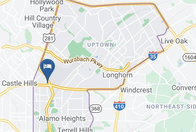 Bexar - Pear Tree Inn San Antonio Airport Maps