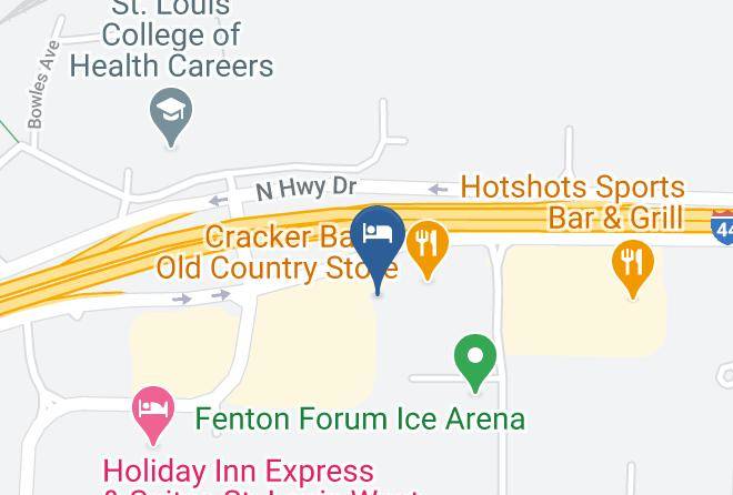 St Louis - Drury Inn & Suites St Louis Fenton Maps