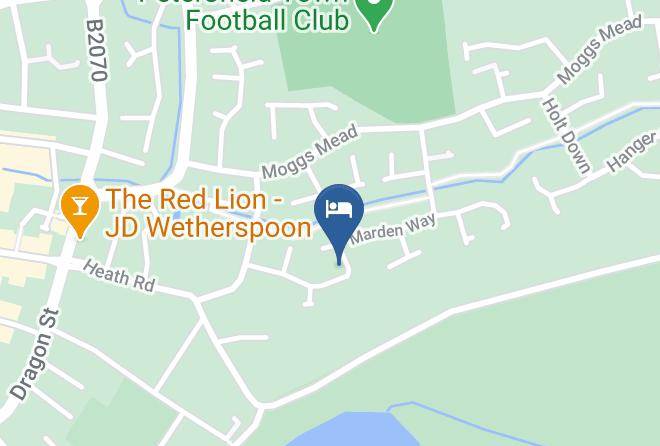 Hants - Pearfield Bed And Breakfast Maps