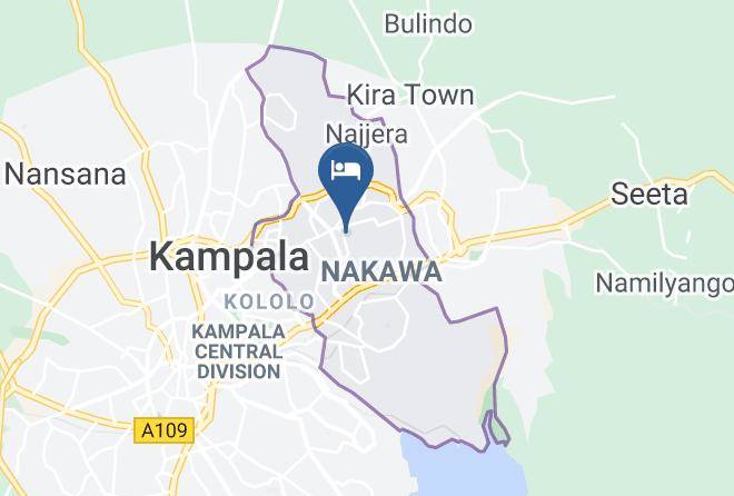 Kampala Cityncil - Pearl Boutique Hotel Maps