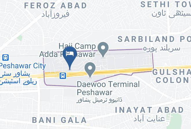Peshawar - Pearl City Hotel Maps