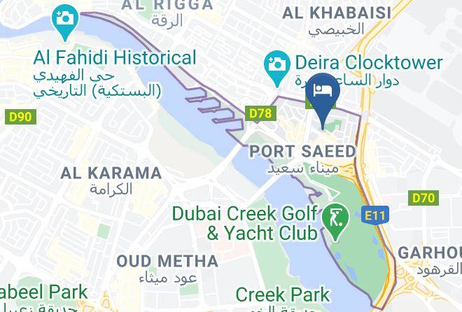 Dubai - Pearl City Suites Maps