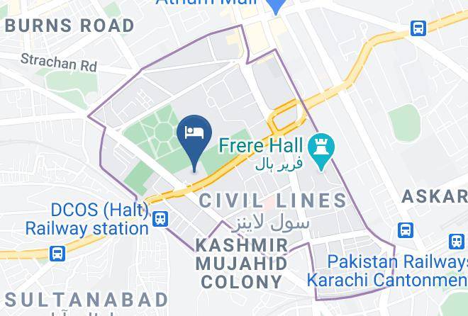 Karachi - Pearl Continental Karachi Maps