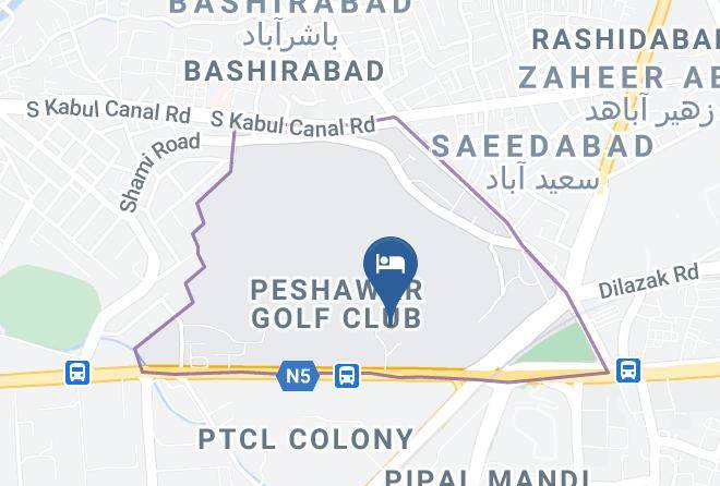 Peshawar - Pearl Continental Hotel Peshawar Maps