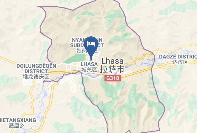 Lhasa - Pearl Family Hotel Maps