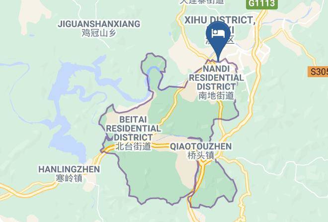 Benxi - Pearl Garden Hotel Maps
