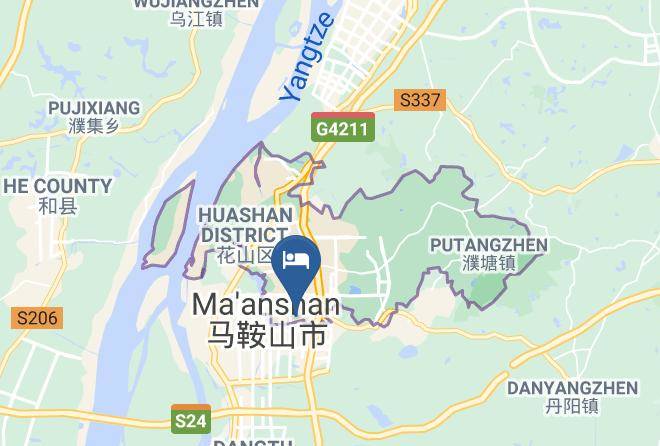 Maanshan - Pearl Garden Hotel Maps