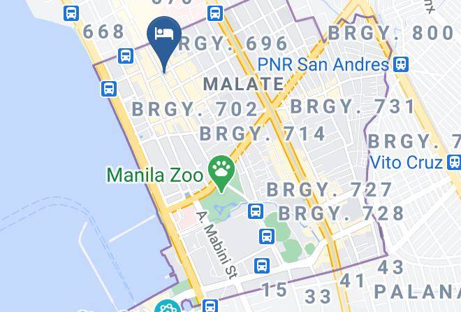 Metro Manila - Pearl Garden Hotel Maps