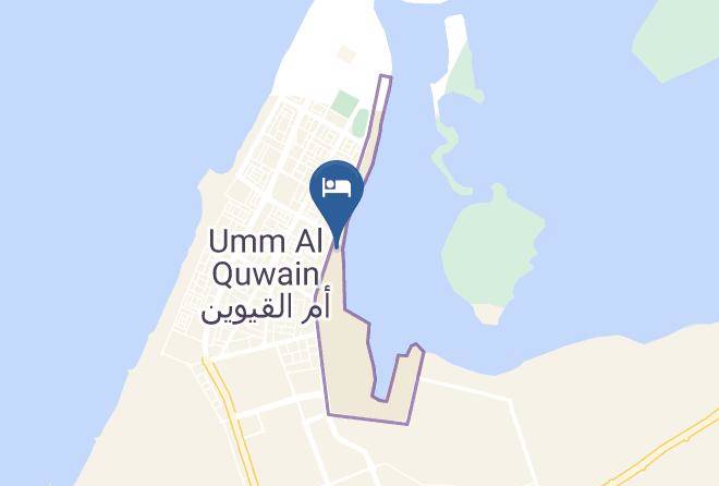 Umm Al Quwain - Pearl Hotel & Spa Maps