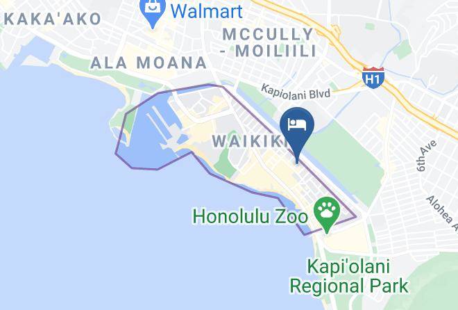 Honolulu - Pearl Hotel Waikiki Maps