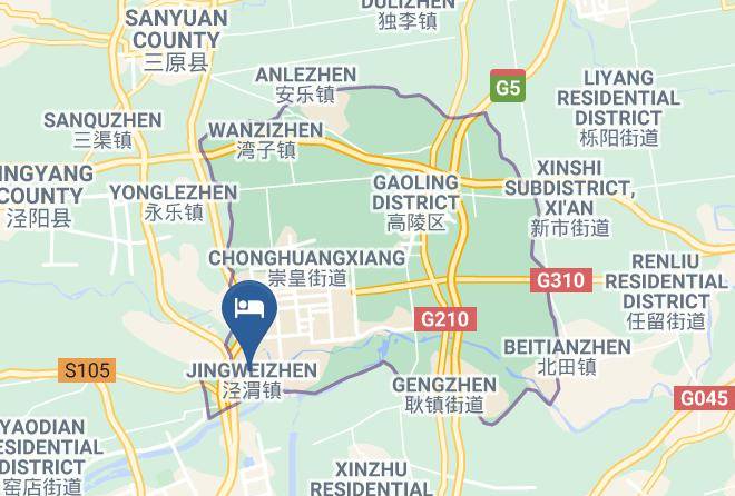 Xi An - Pearl Hotel Maps