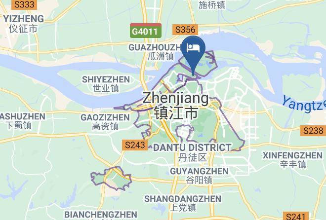 Zhenjiang - Pearl Hotel Xijin Ferry Maps