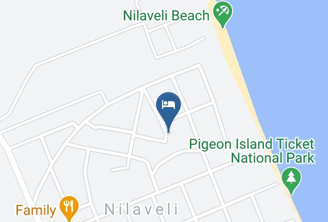 Pearl Inn Green Nilaveli Map