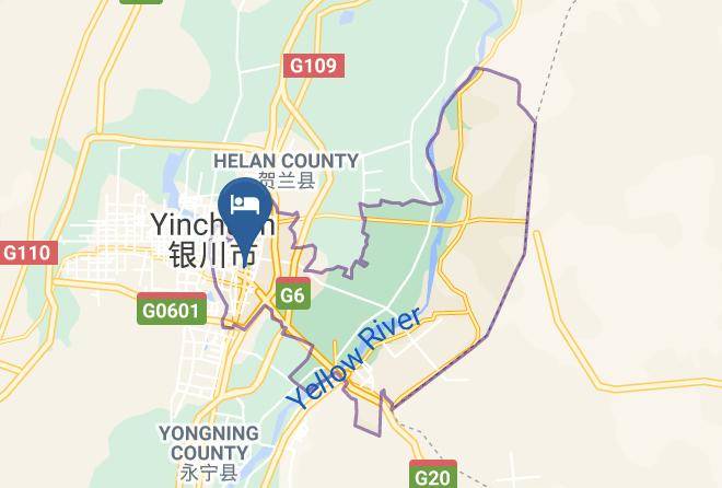 Yinchuan - Pearl International Hotel Maps