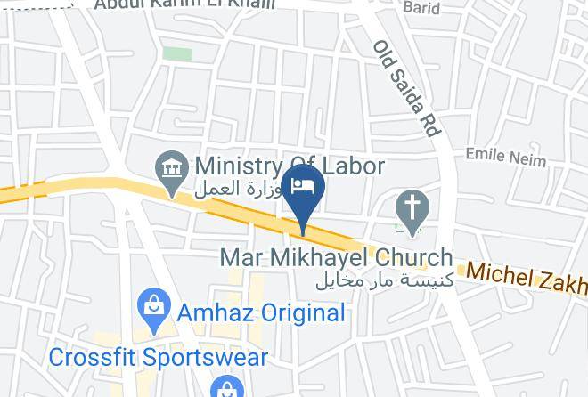 Baabda - Pearl Of Beirut Hotel Maps