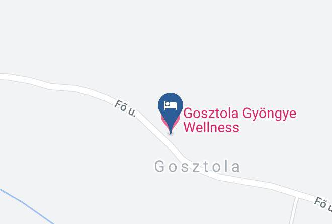 Gosztola - Pearl Of Gosztola Wellness Hotel Maps