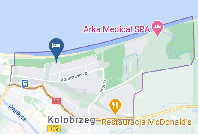 Kolobrzeski - Perla Baltyku Sanatorium Maps