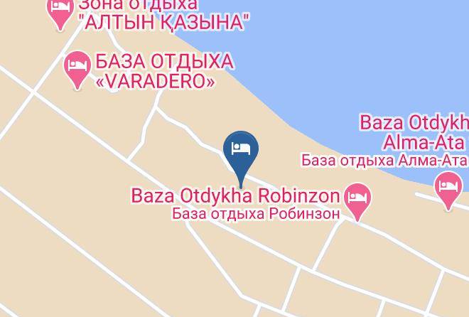 Kazakhstan - Pearl Of The East Alakol Maps
