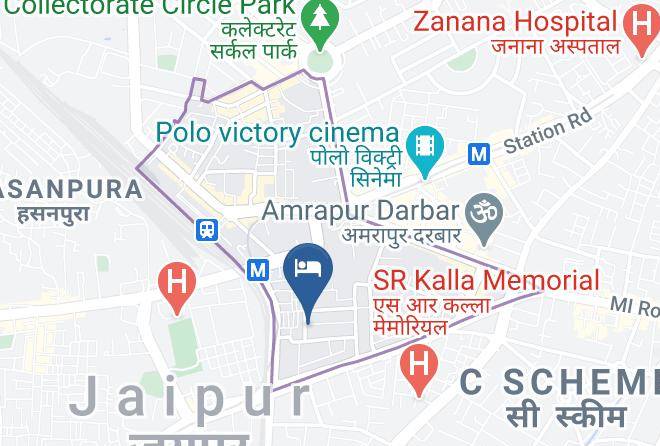 Jaipur - Pearl Palace Heritage Maps