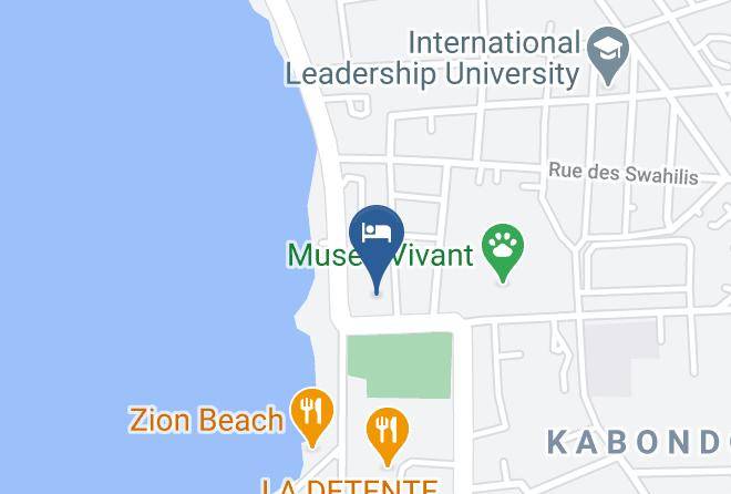 Bujumbura - Pearl Residence Maps