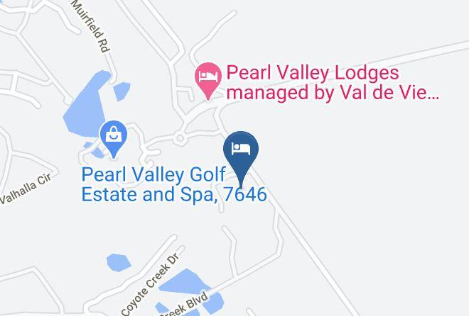 Cape Winelands - Pearl Valley Golf Lodge Maps