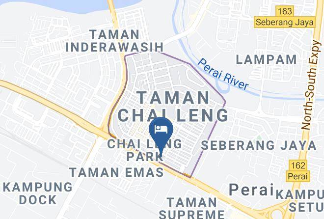 Perai - Pearl View Hotel Maps