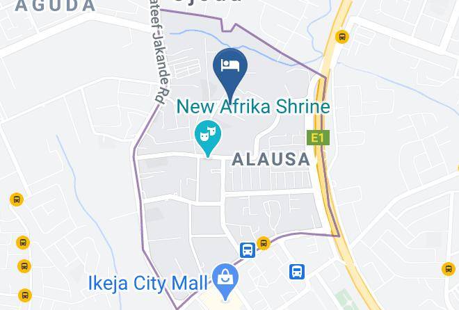 Ikeja - Pearlwort Hotel And Suites Maps
