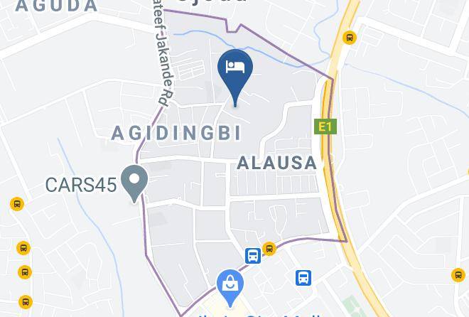Ikeja - Pearlwort Hotel And Suites Maps