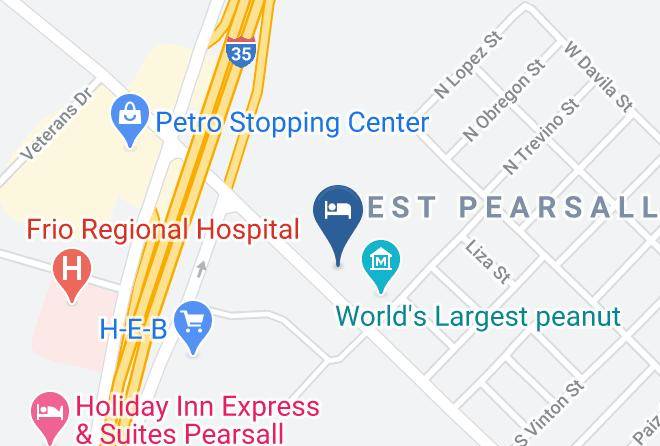 Frio - Pearsall Inn & Suites Maps