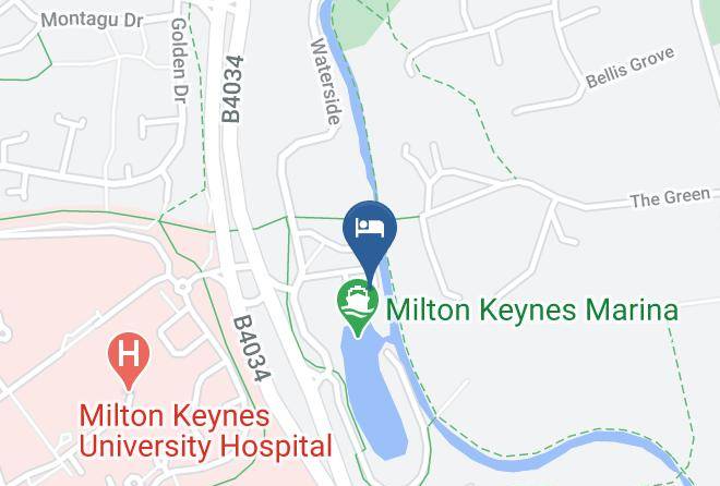 Milton Keynes - Peartree Lodge Waterside Maps