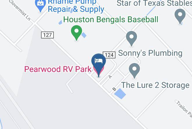 Brazoria - Pearwood Rv Park Maps