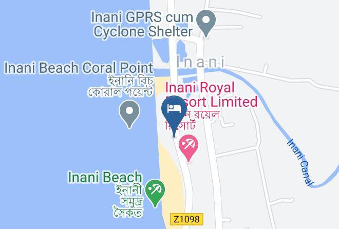 Chittagong - Pebble Stone Sea Resort Maps