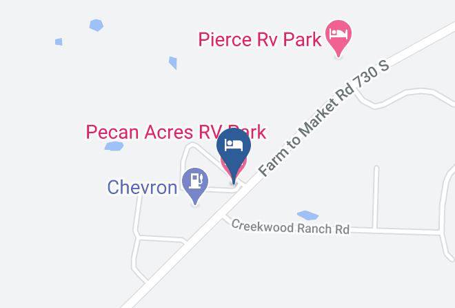 Parker - Pecan Acres Rv Park Maps