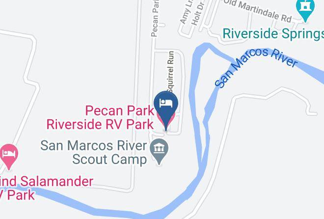 Caldwell - Pecan Park Riverside Rv Park Maps