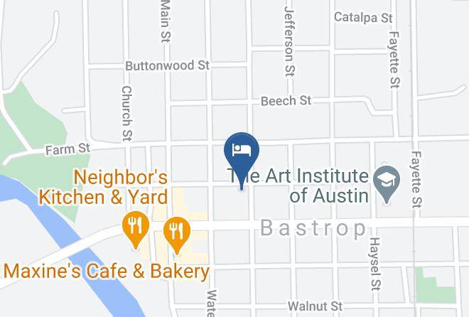 Bastrop - Pecan Street Inn Maps