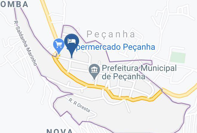Pecanha - Pecanha Grande Hotel Maps