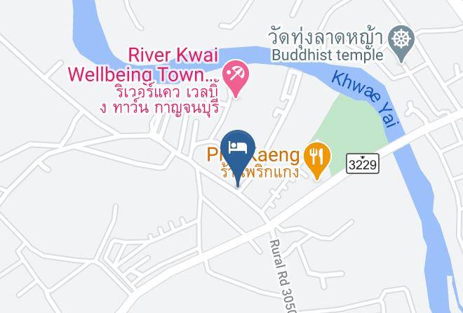 Amphoe Mueang Kanchanaburi - Pechpailin Resort Maps