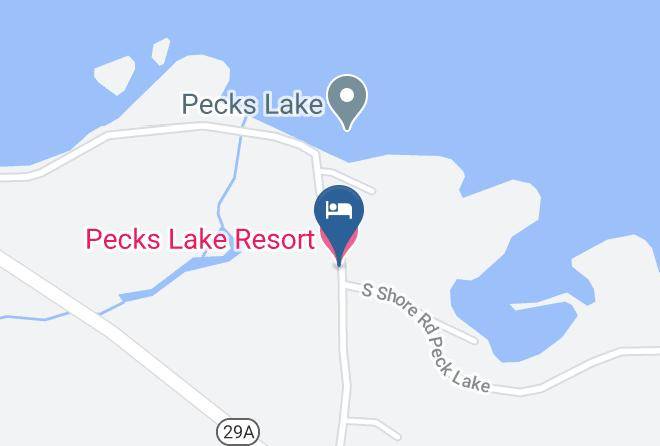 Fulton - Pecks Lake Resort Maps
