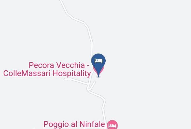 Grosseto - Pecora Vecchia Collemassari Hospitality Maps