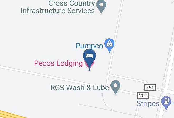 Reeves - Pecos Lodging Maps